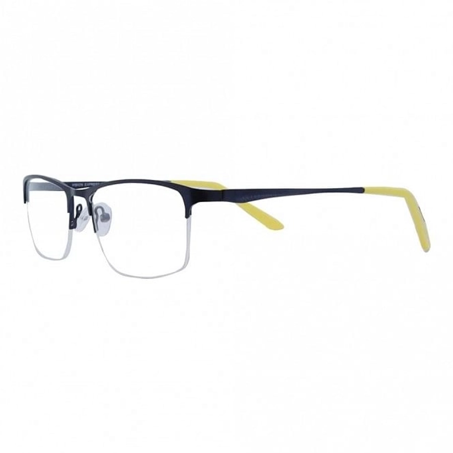 Half Rim Metal Rectangle Blue Medium Vision Express 29516MH Eyeglasses