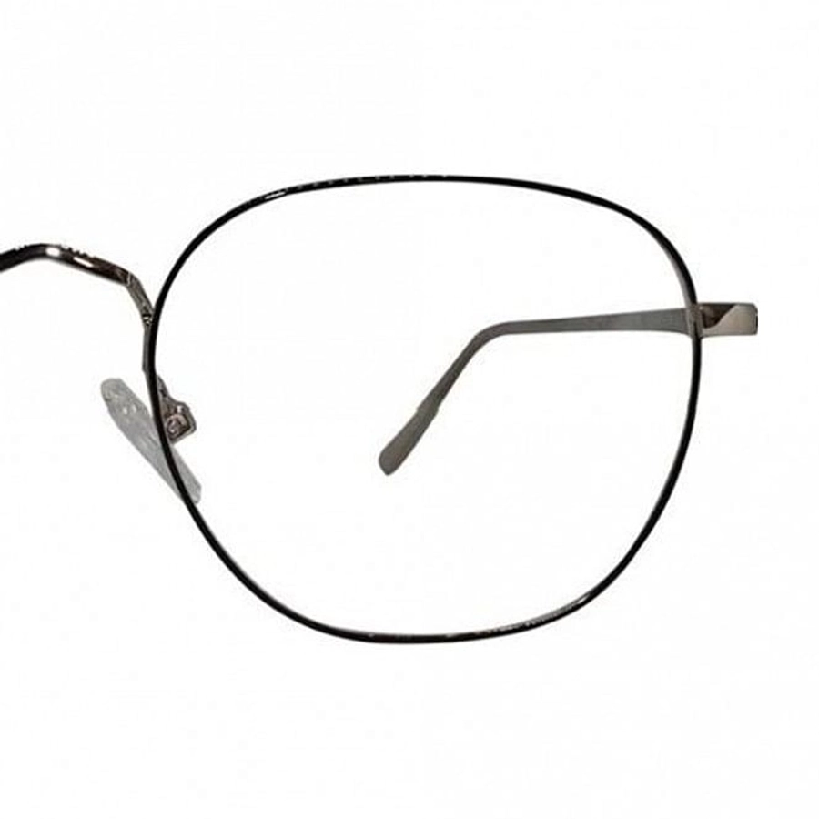 Full Rim Metal Square Black Unisex Medium Vision Express 12091MF Eyeglasses