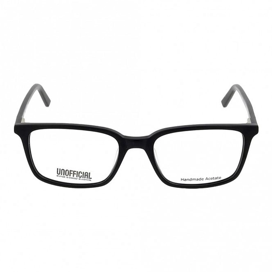 Full Rim Acetate Rectangle Black Medium Unofficial UNOM0126 Eyeglasses