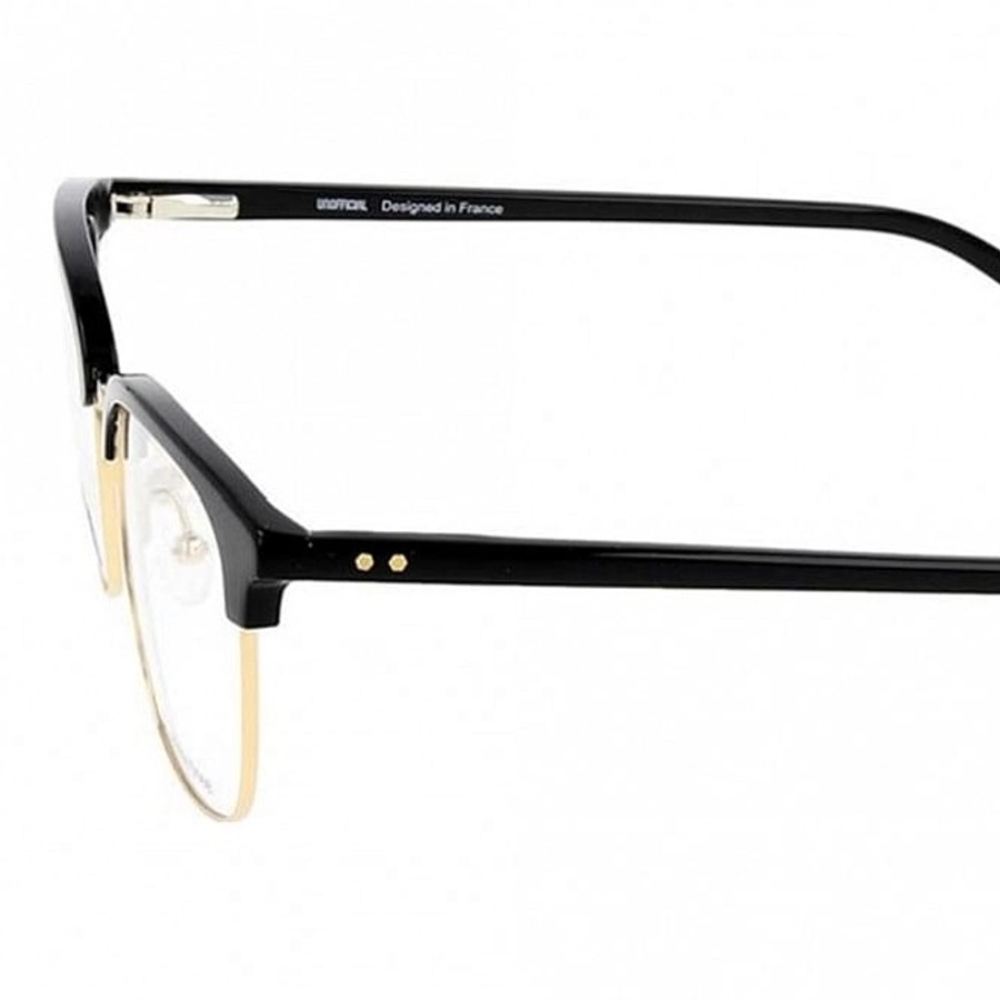 Full Rim Acetate Rectangle Black Medium Unofficial UNOM0128 Eyeglasses