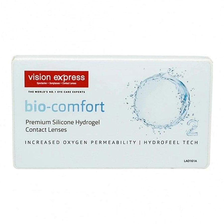 Monthly Bio-Comfort - Premium Silicon Hydrogel Contact Lenses(6 Lens Pack)