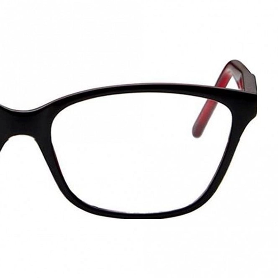 Blue Shield (Zero Power) Computer Glasses : Full Rim Wrap Black Polycarbonate Medium 29443
