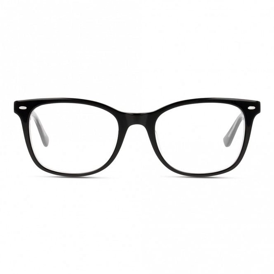 Full Rim Acetate Square Black Medium Unofficial UNOF0018 Eyeglasses