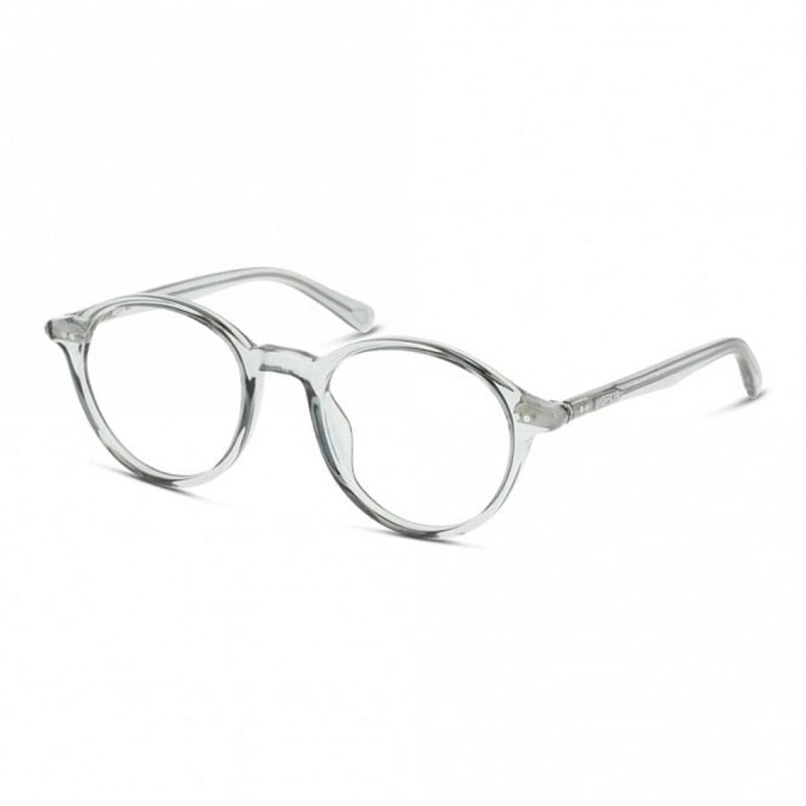 Full Rim Acetate Round Grey Medium Unofficial UNOM0185 Eyeglasses