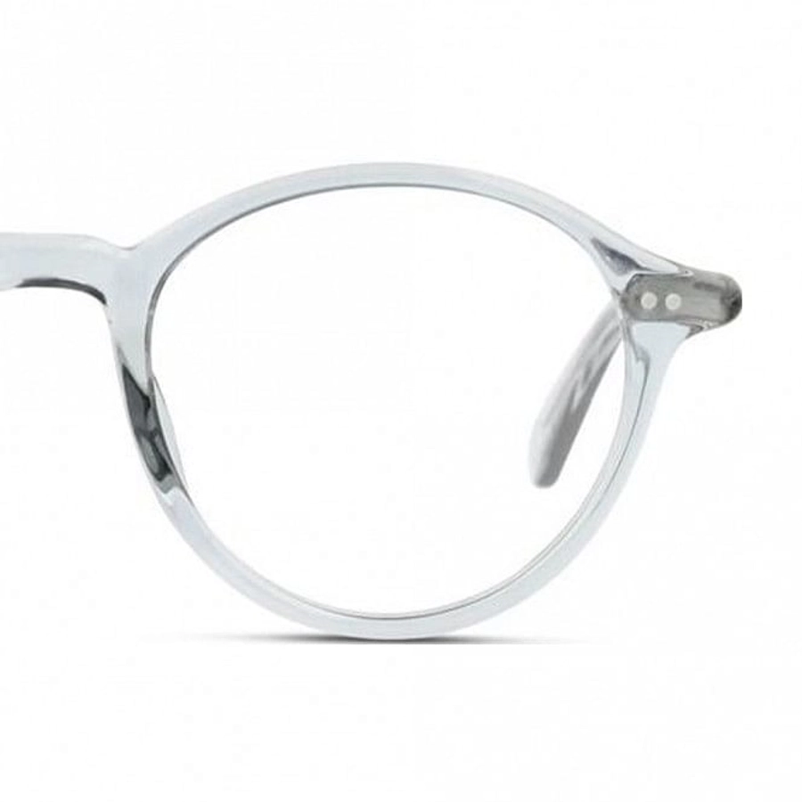 Full Rim Acetate Round Grey Medium Unofficial UNOM0185 Eyeglasses