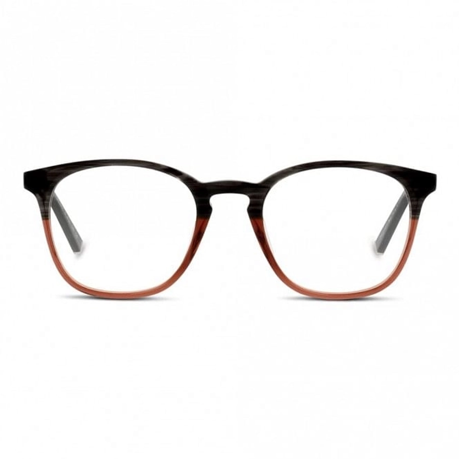 Full Rim Acetate Square Brown Male Medium Heritage HEFM04 Eyeglasses