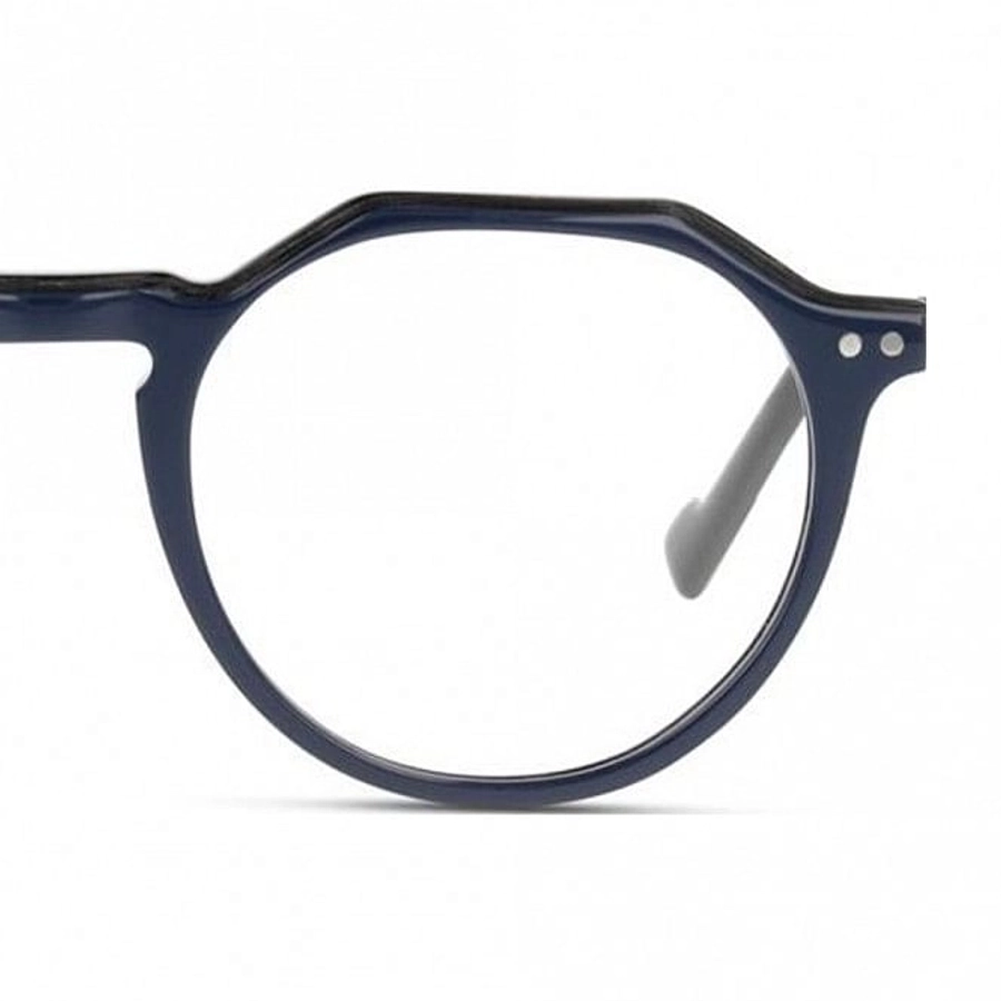 Full Rim Acetate Round Blue Male Small Miki Ninn MNOT0012 Eyeglasses