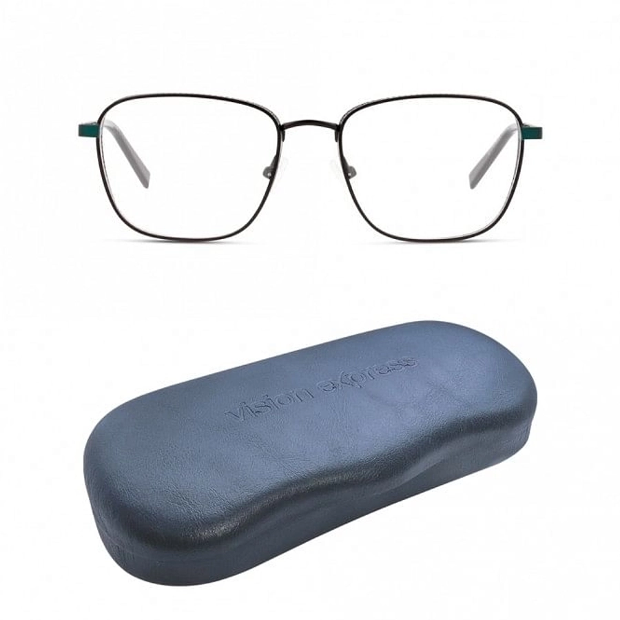 Full Rim Titanium Square Black Medium Miki Ninn MNOM5002 Eyeglasses