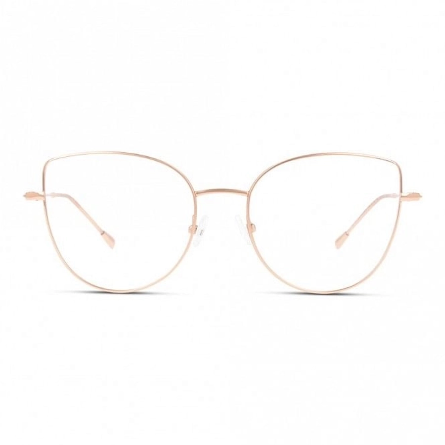 Full Rim Titanium Cat Eye Pink Female Medium Sensaya SYOF5007 Eyeglasses
