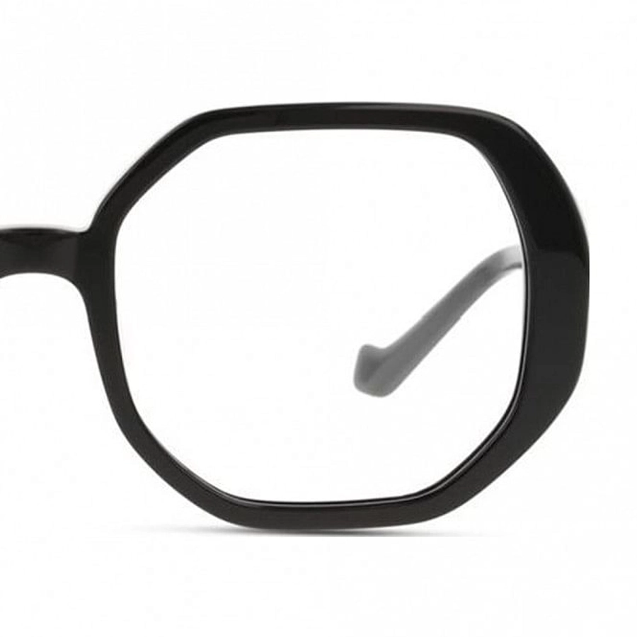 Full Rim Acetate Square Black Female Medium Unofficial UNOF0326 Eyeglasses