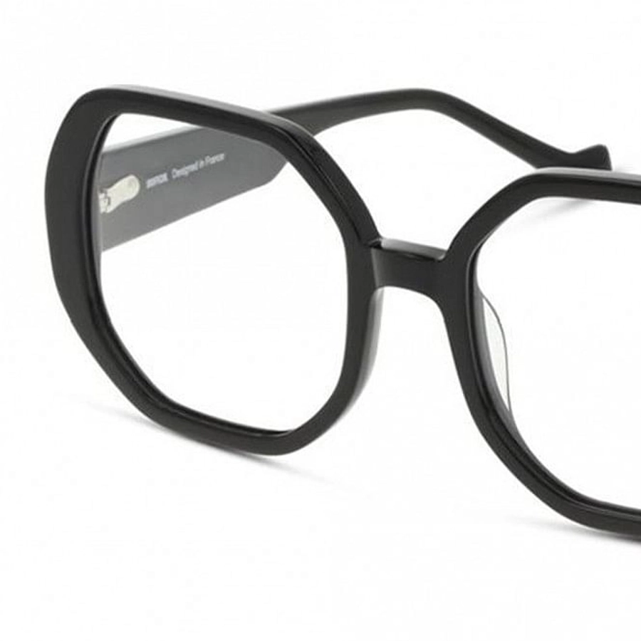Full Rim Acetate Square Black Female Medium Unofficial UNOF0326 Eyeglasses