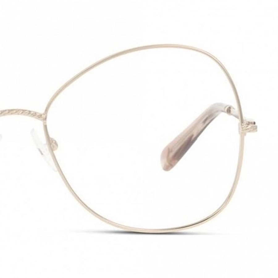 Full Rim Stainless steel Cat Eye Gold Female Medium Sensaya SYOF0067 Eyeglasses