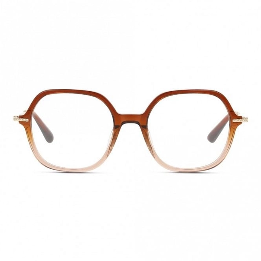 Full Rim Acetate Square Brown Female Medium Sensaya SYOF0074 Eyeglasses