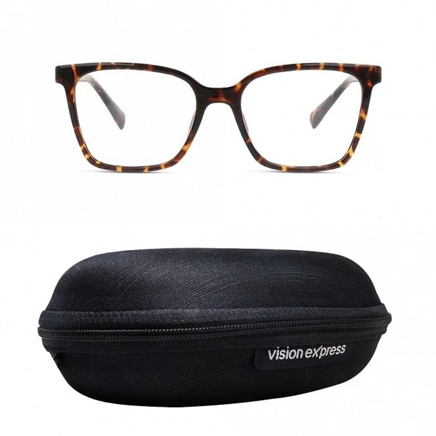 Full Rim TR90 Square Brown Medium Unofficial UNOF0340 Sunglasses