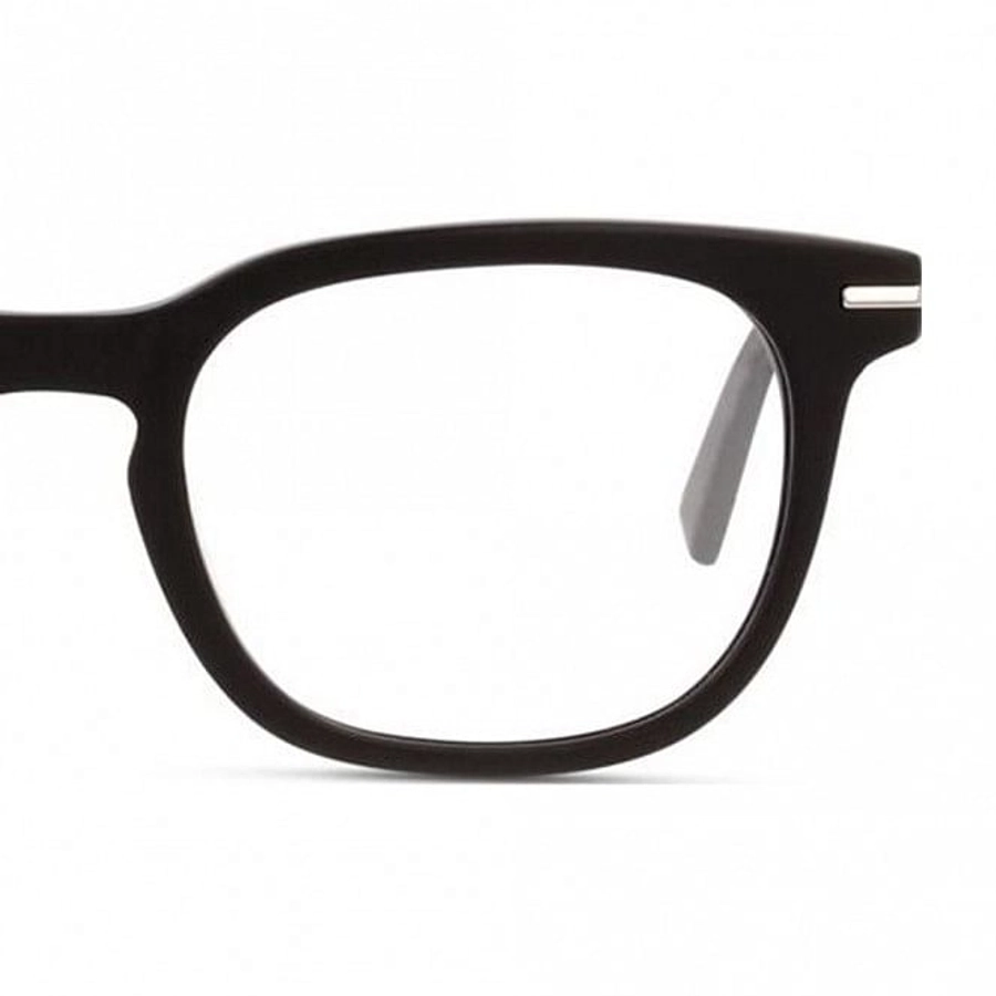 Full Rim Acetate Square Black Male Medium Sensaya SYOM0003 Eyeglasses