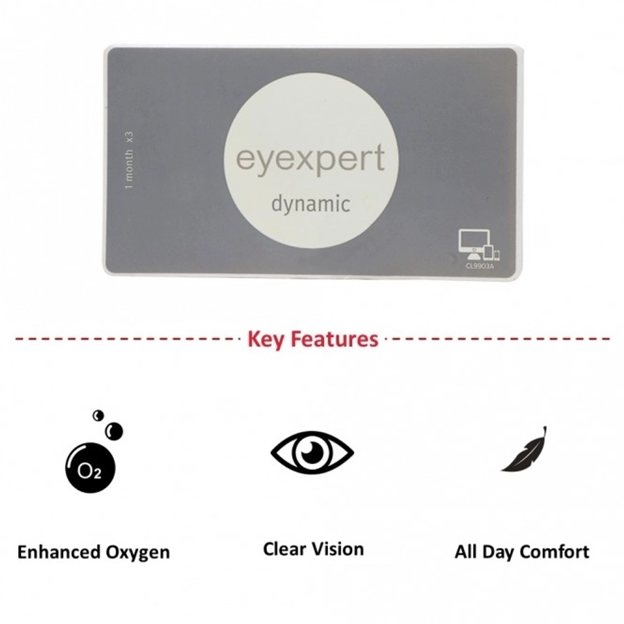Eyexpert Dynamic Monthly (3 Lenses)