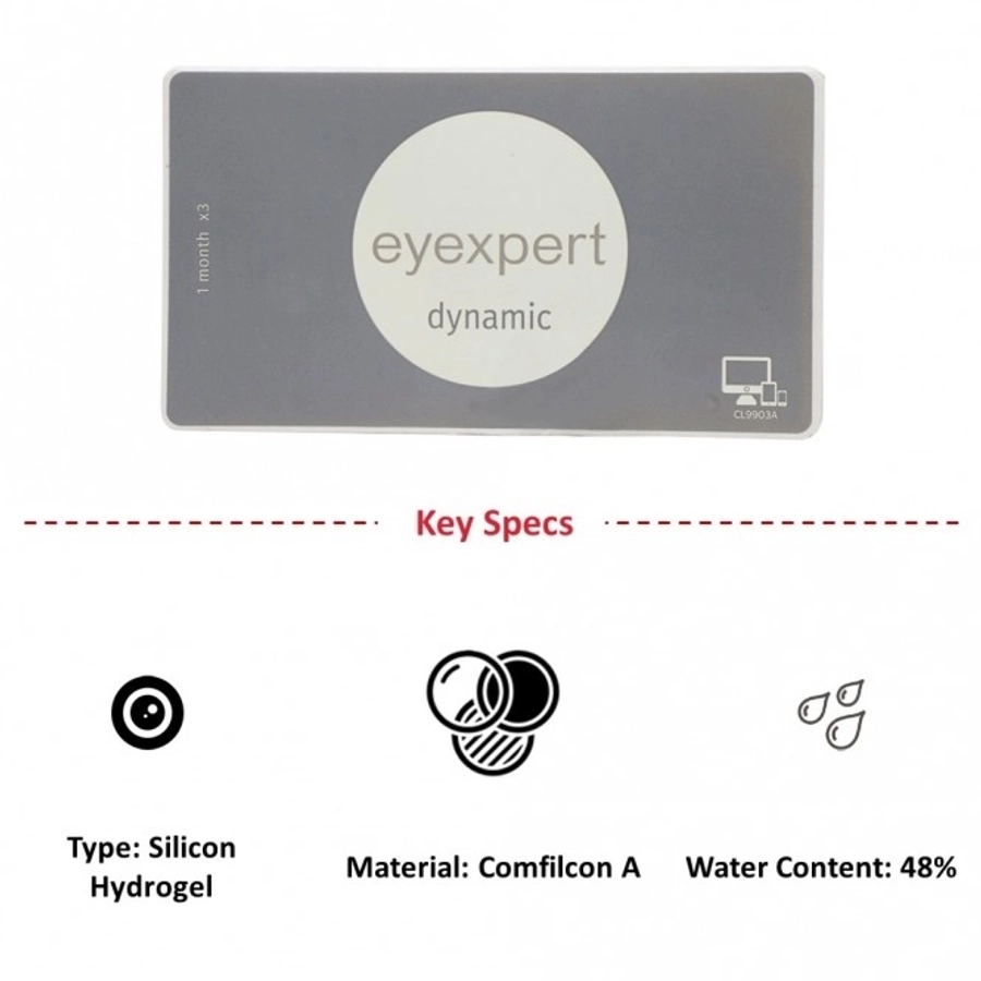 Eyexpert Dynamic Monthly (3 Lenses)