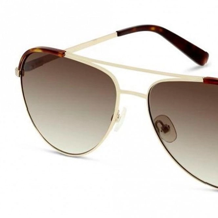 Oval UV Protected Lens Green Brown Metal Full Rim  Large C-line CNGM05 Sunglasses