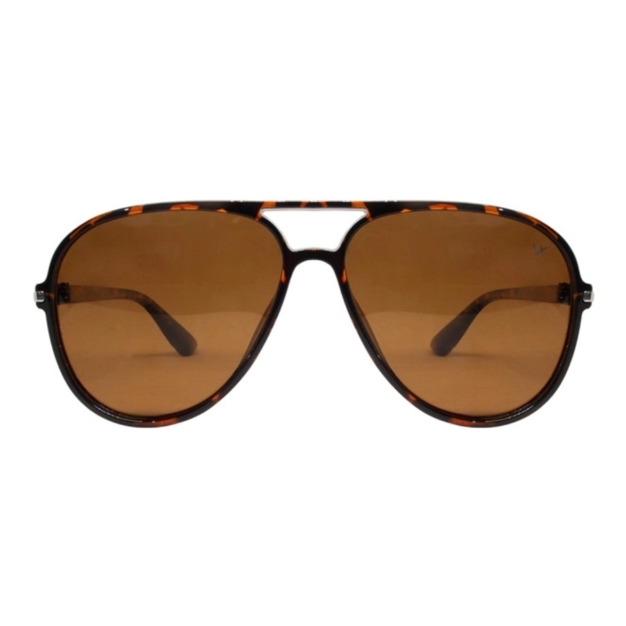 Brown Aviator Sunglasses 12091P