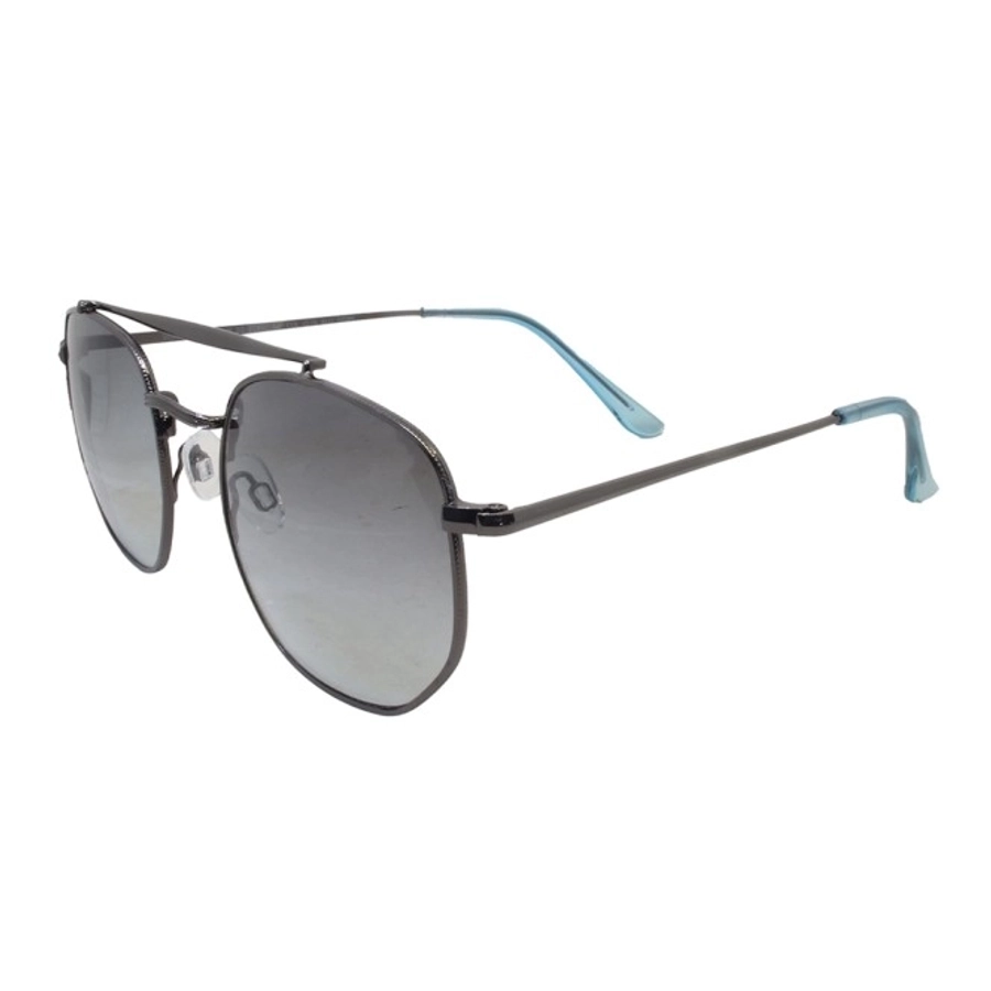 Grey Gun Metal Square Sunglasses 21822