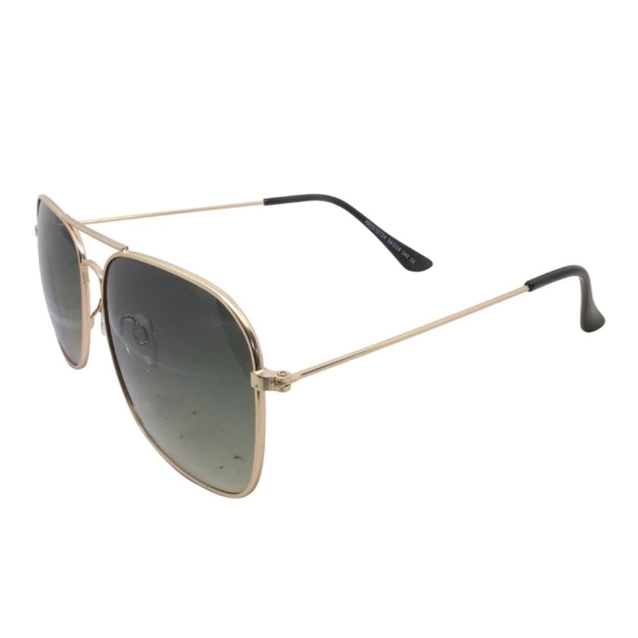 Green Gold Square Sunglasses 21823