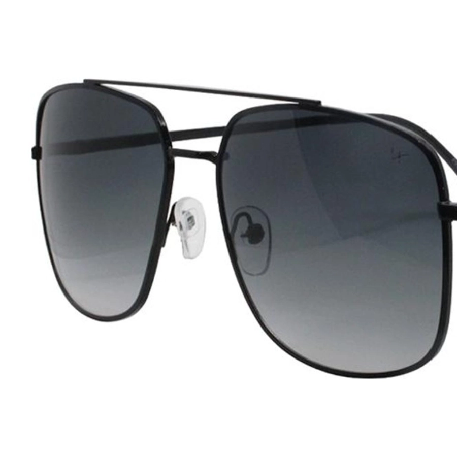 Grey Gradient Black Square Sunglasses 21824