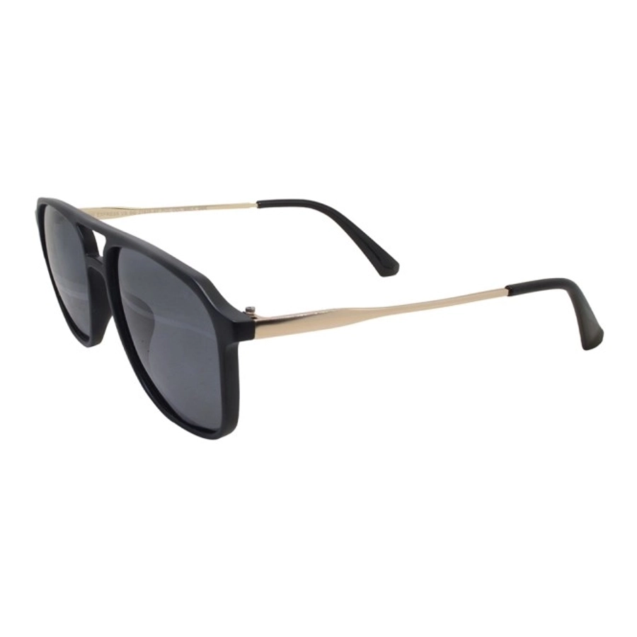 Grey Black Square Sunglasses 21826P