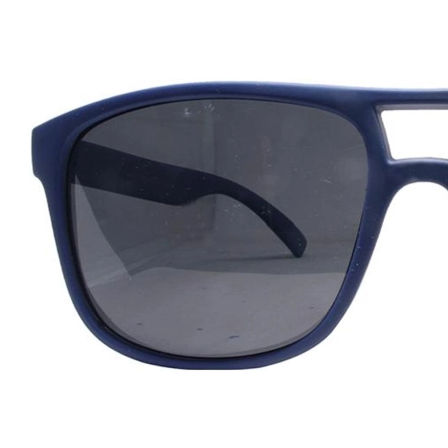 Grey Navy Rectangle Sunglasses 21833P