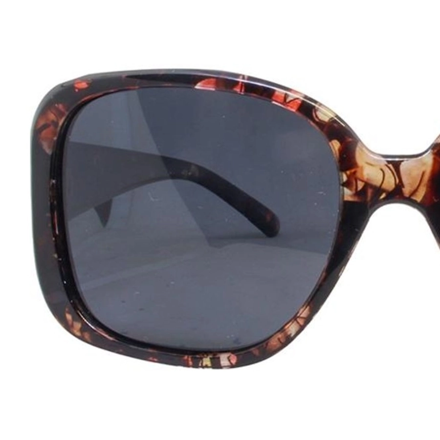 Grey Print Square Sunglasses 41425P