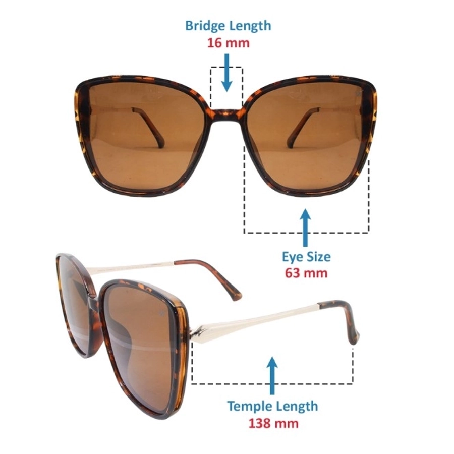 Brown Cat Eye Sunglasses 41435P