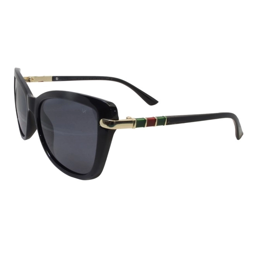 Grey Black Cat Eye Sunglasses 41446P