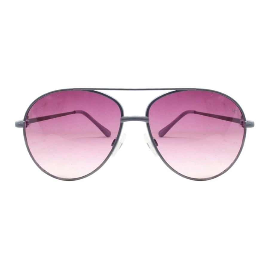 Purple Gradient Grey Aviator Sunglasses 51203
