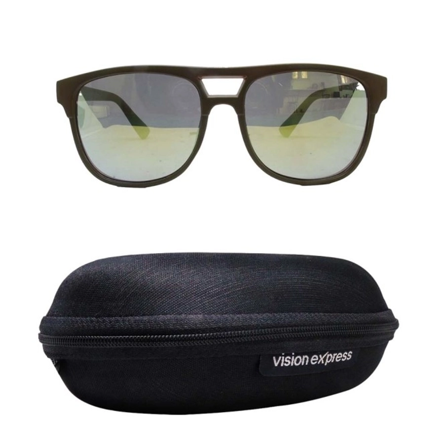 Grey Green Aviator Sunglasses 51204