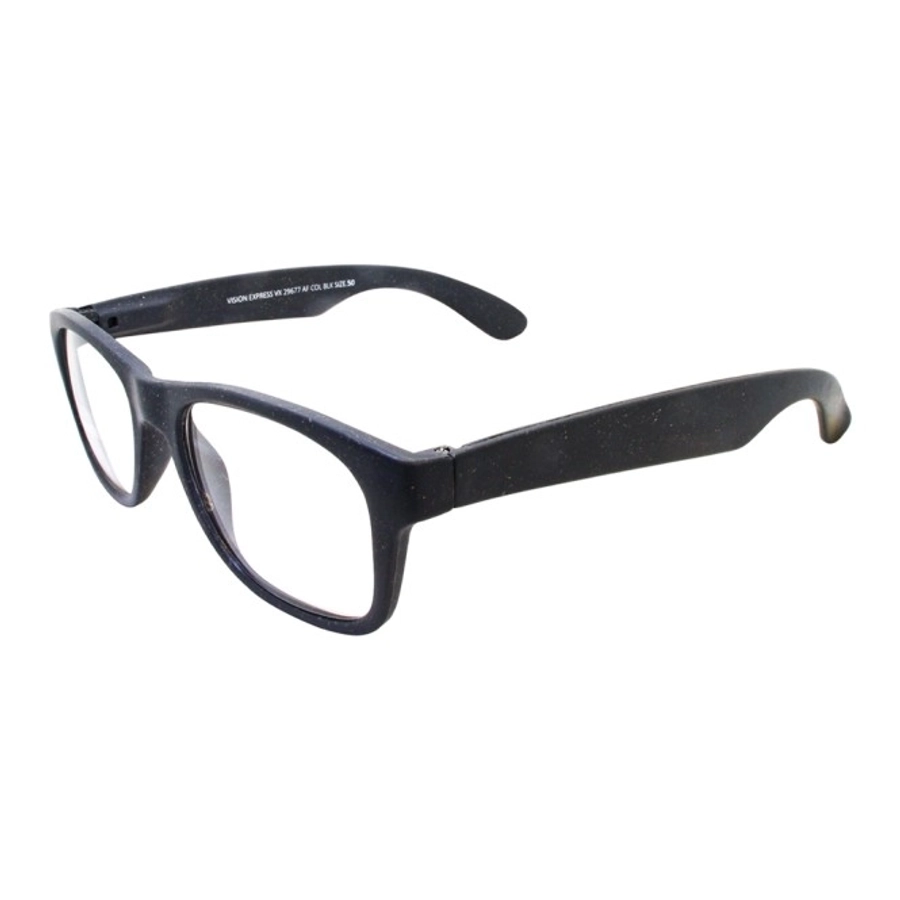 Full Rim Rectangle Black Medium 29677AF Eyeglasses