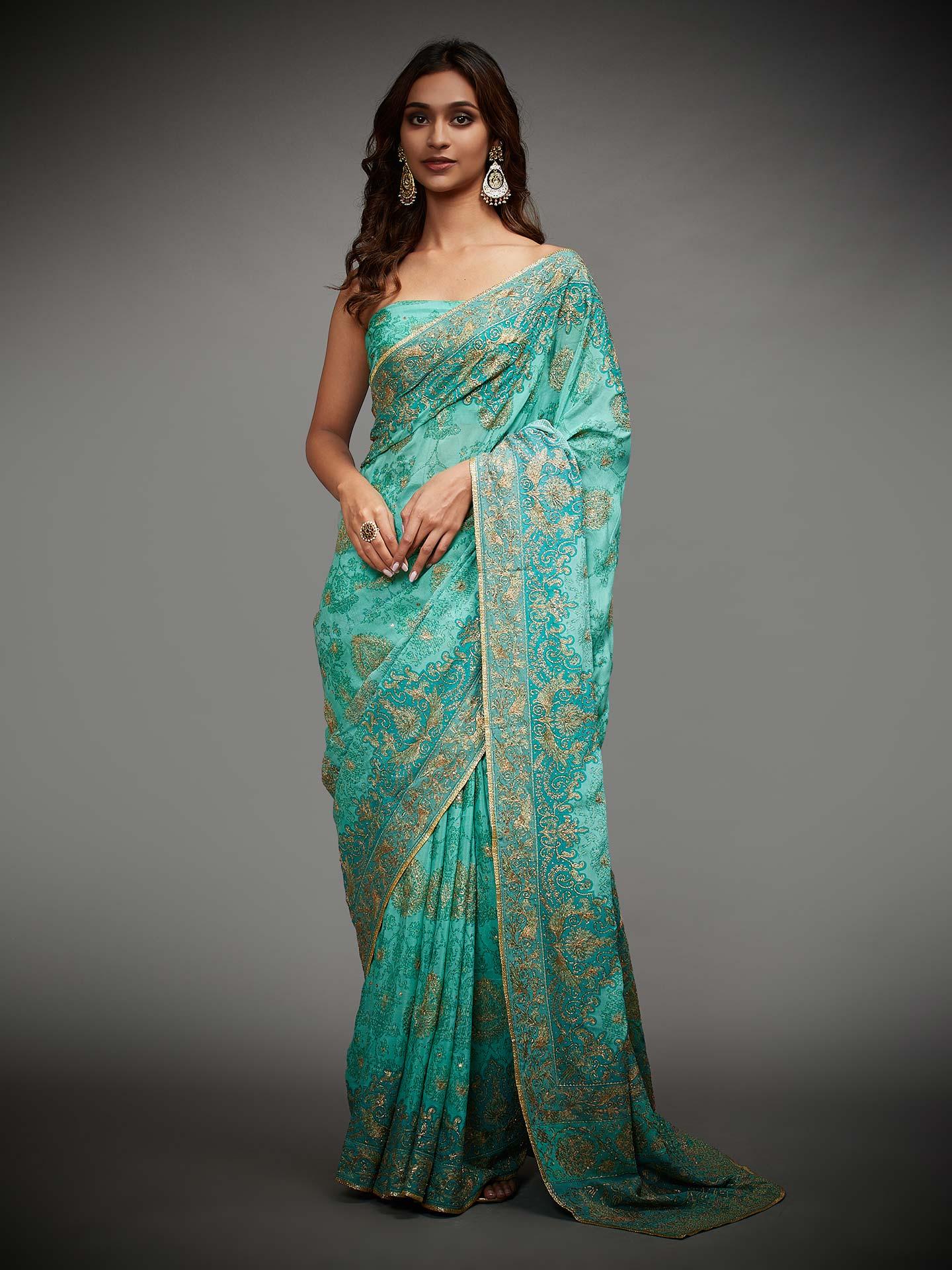 Snuggle Spot Women's Jacquard Woven Saree With Unstitched Blouse 5.5Mtr (Red)