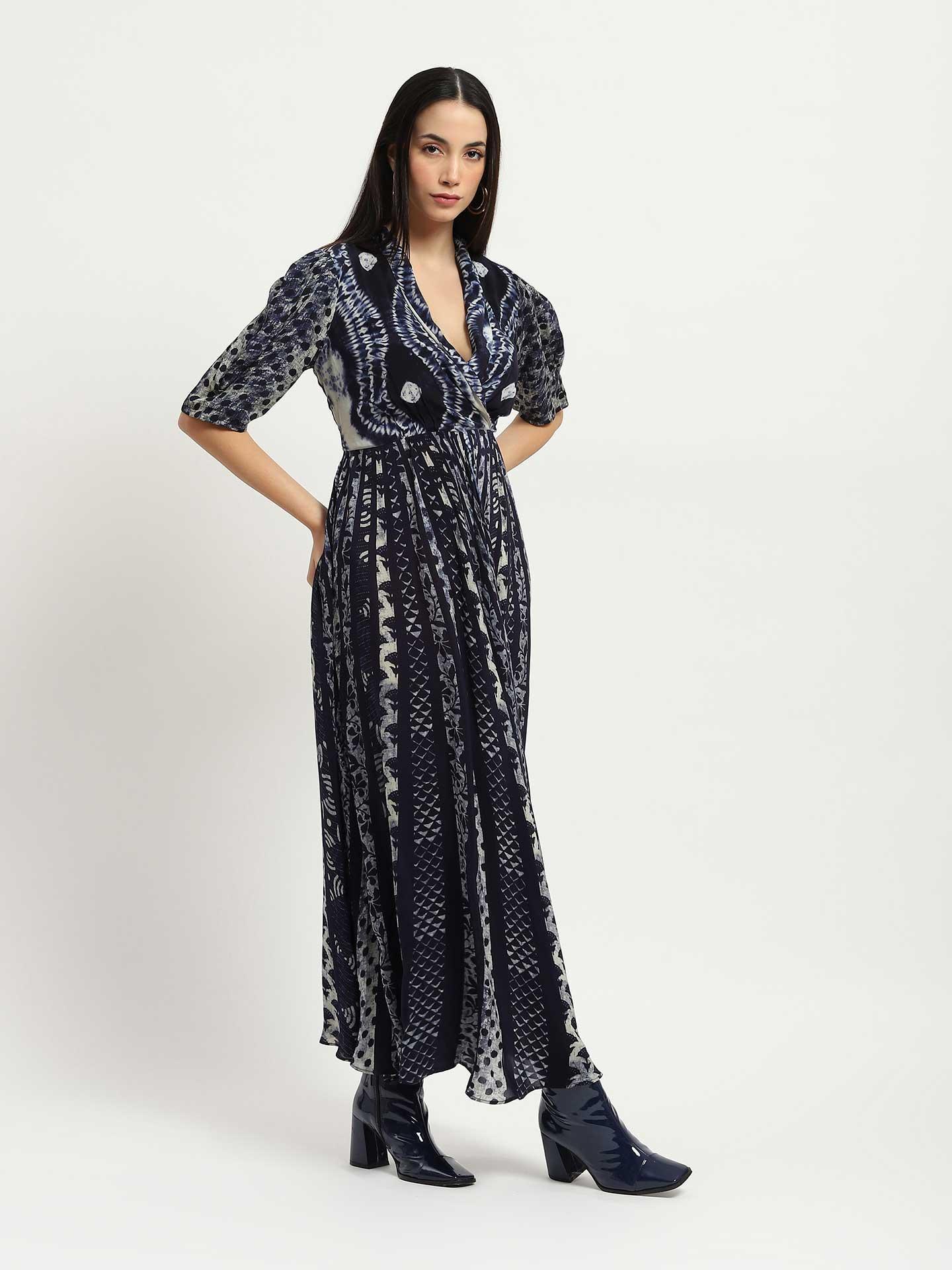 【n.さま】 ritsuko karita formal cape dress Cape Dress