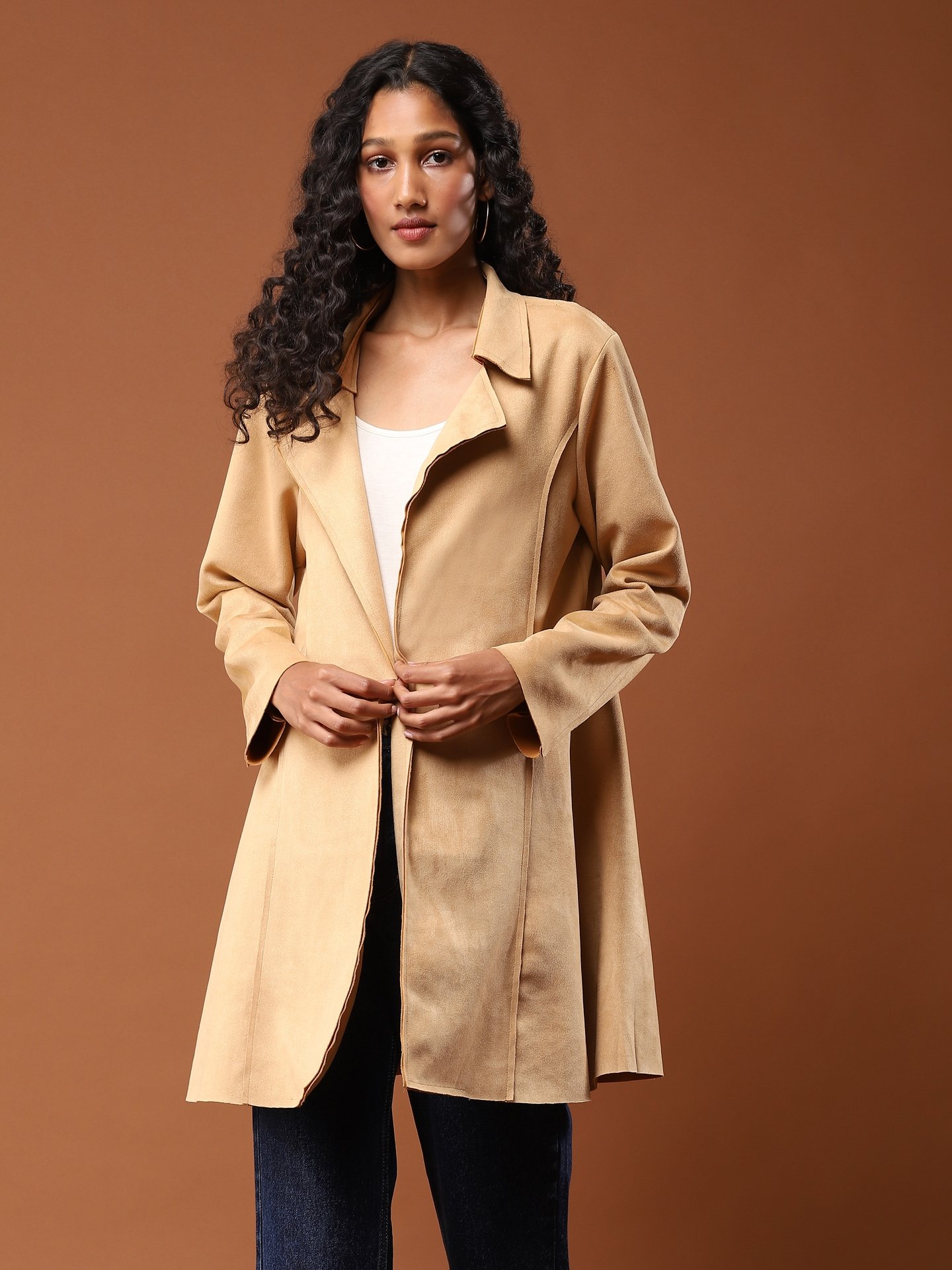 Tan Maari Coat