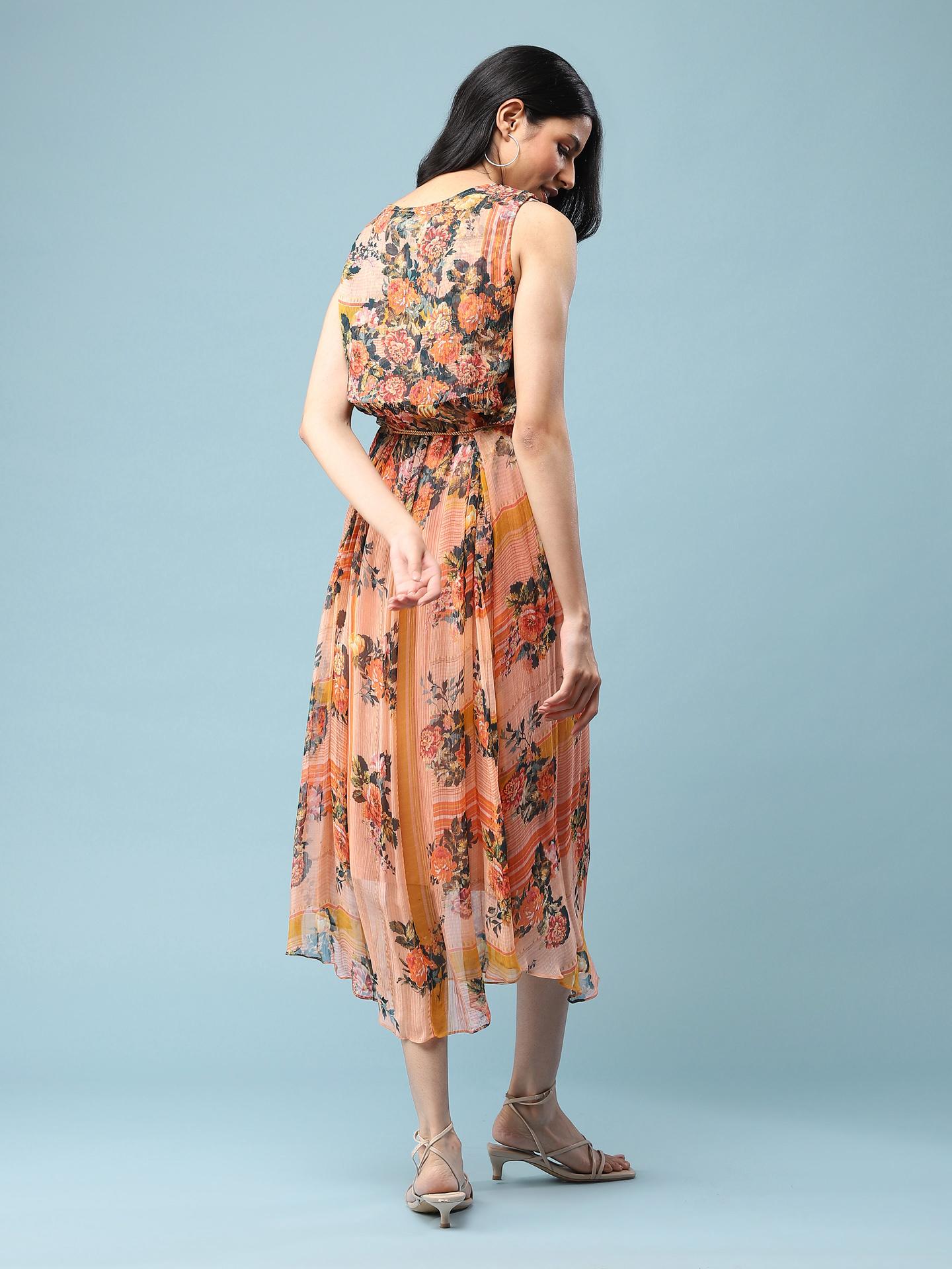 Orange Dress 9277