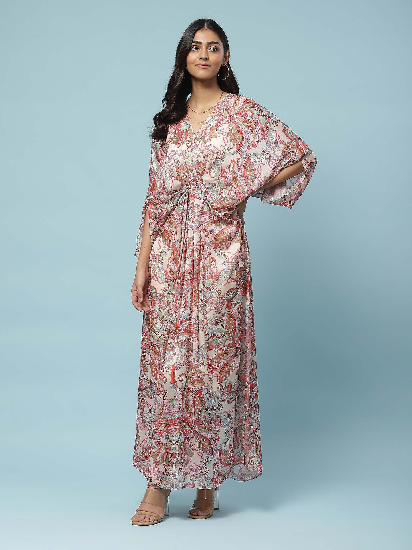 Multi Emma Long Dress