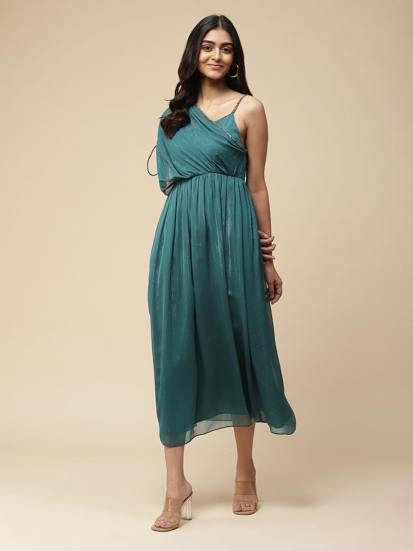 Green Aatish Long Dress