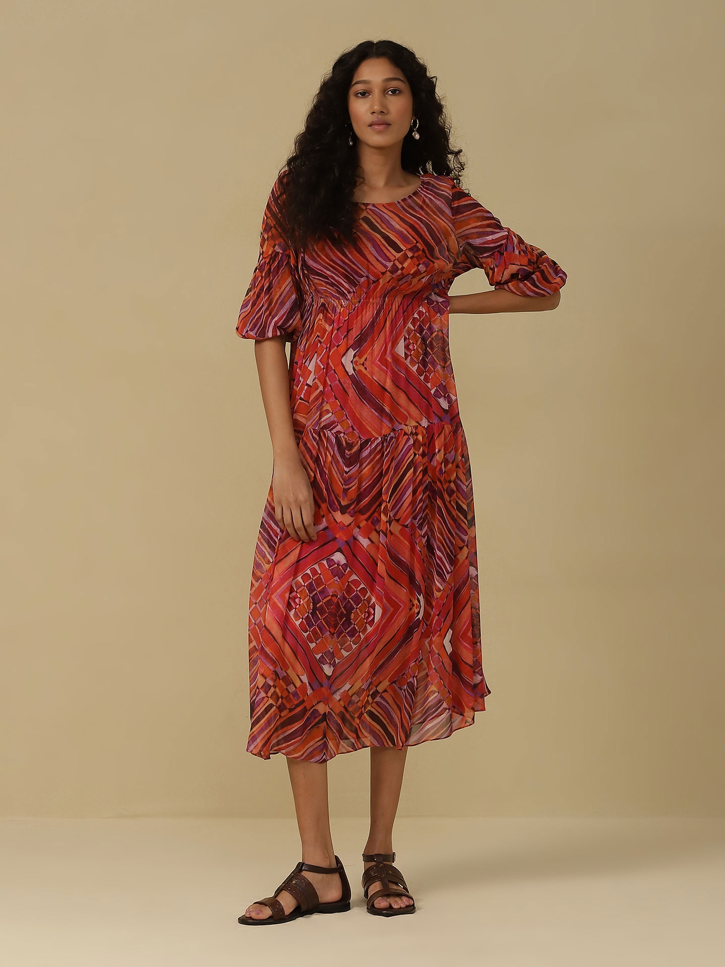 Pink Keiko Long Dress