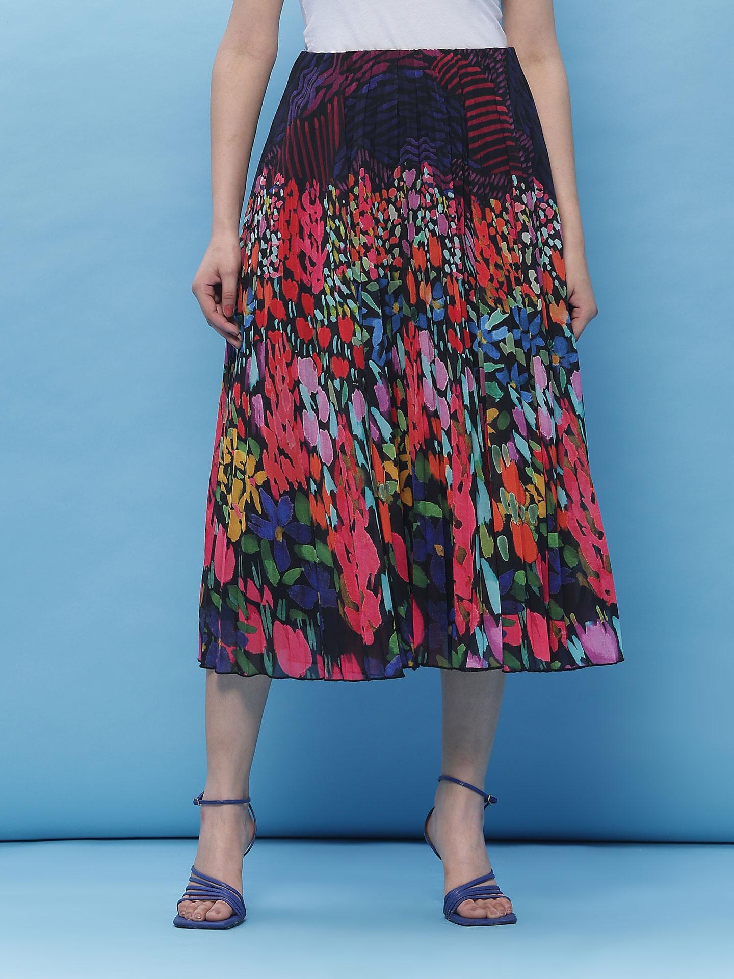 Navy Daria Skirt