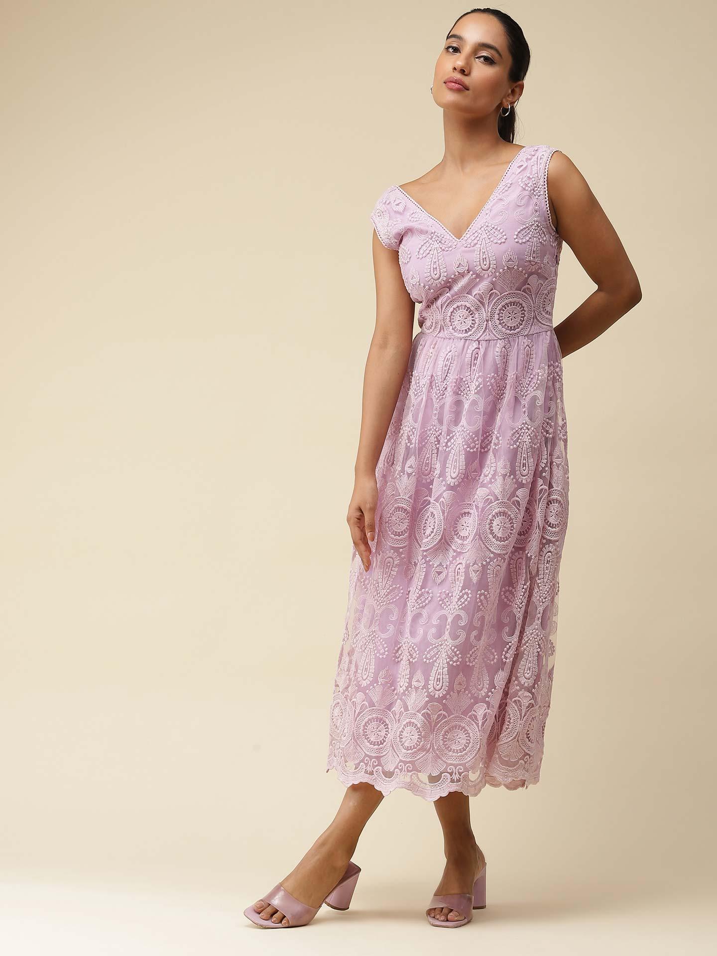 Lavender Audrey Maxi Dress