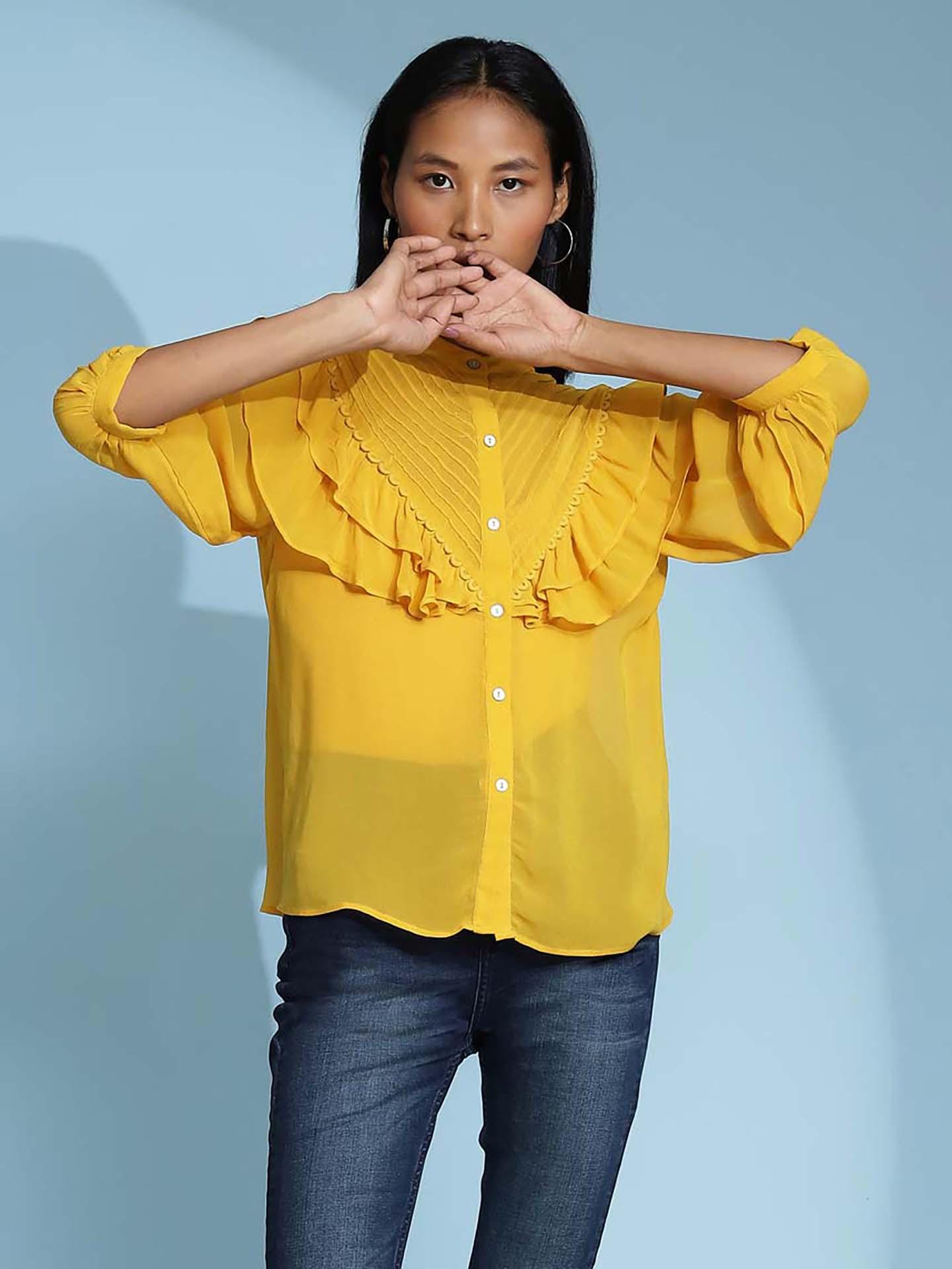 Yellow Daniella Shirt