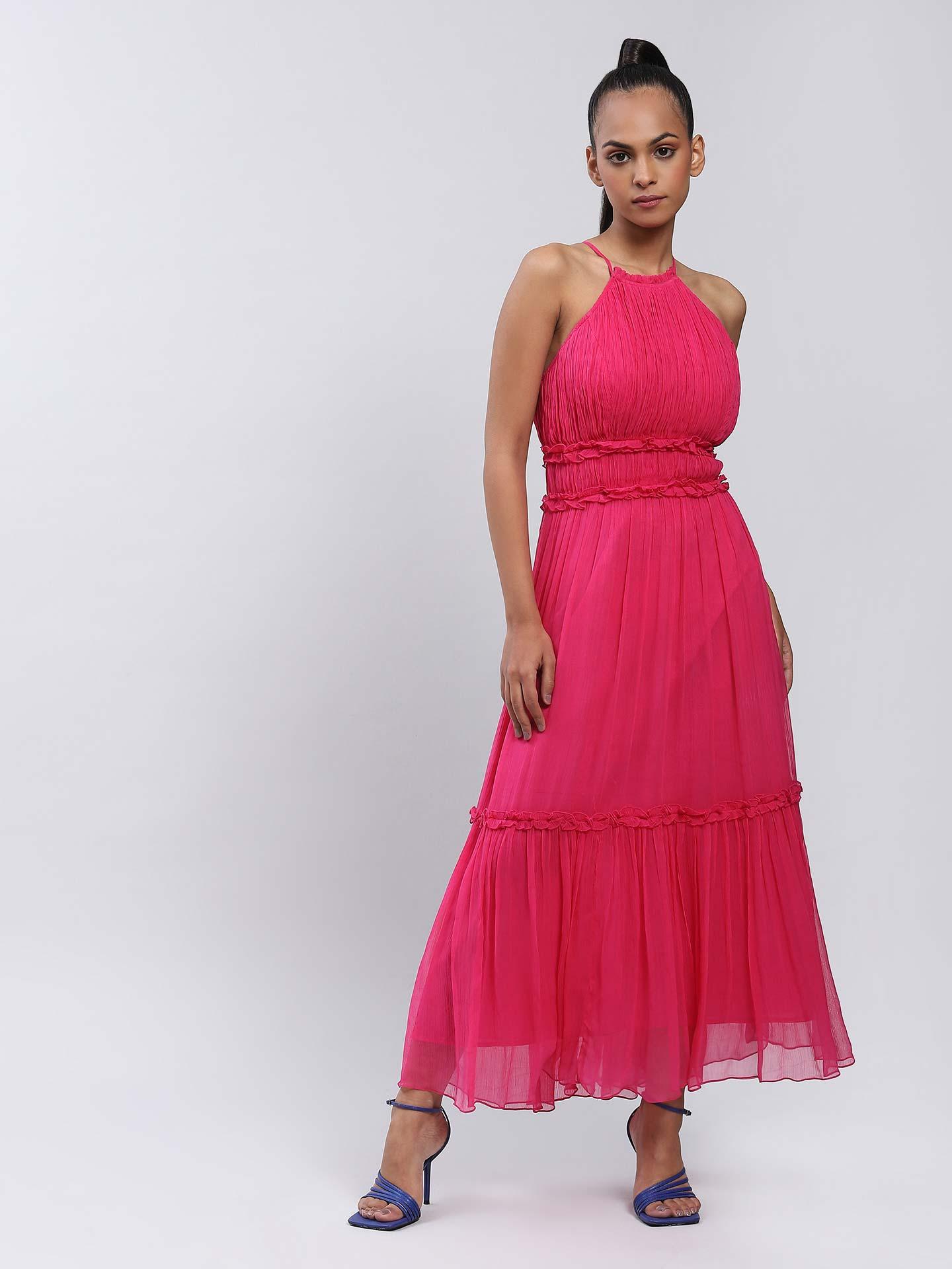 Fuchsia Yazmin Dress