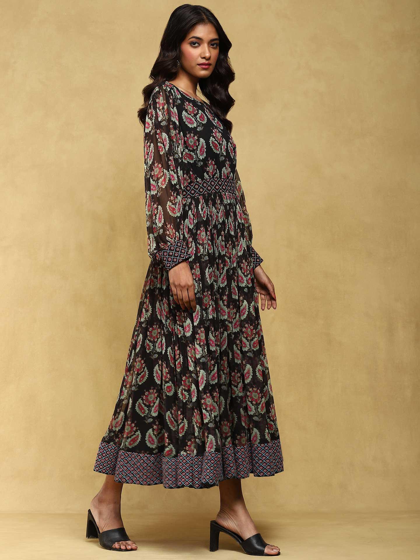 Bohera Zira Couture Full Length Dress