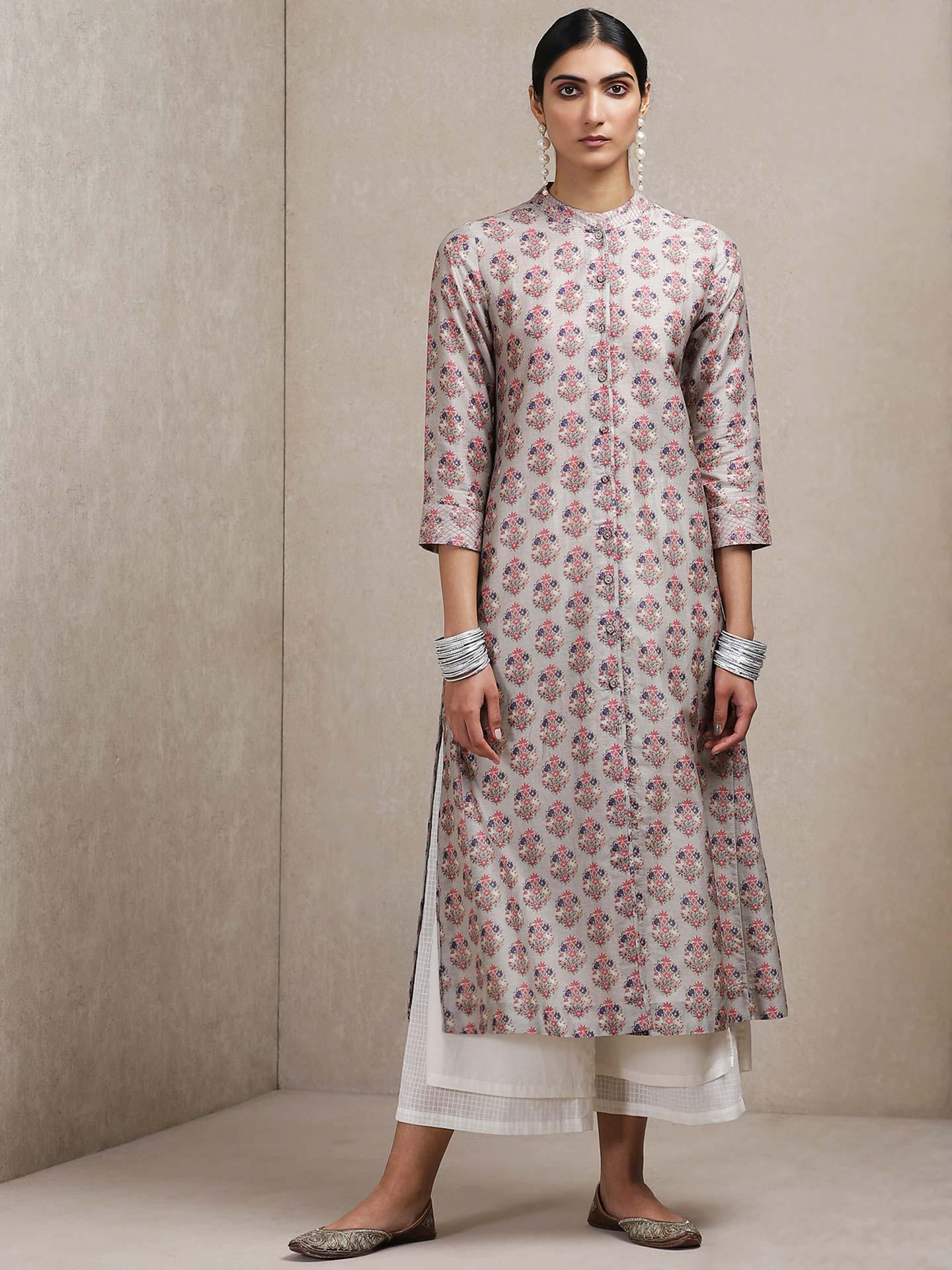 InkTone Chanderi Kurta - Size Small