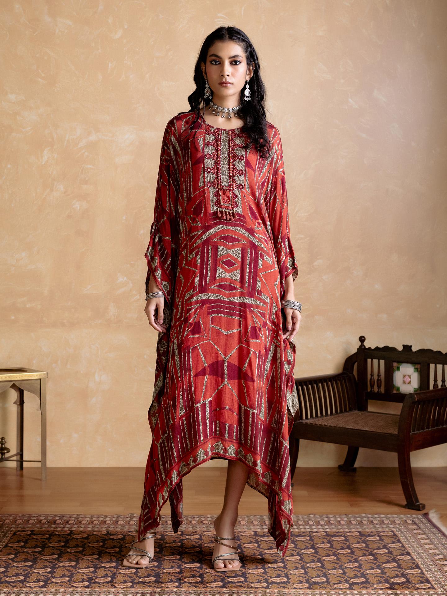 Ritu Kumar インド チュニックドレス Designer Dresses For Women - Short Dresses, Long Dresses and
