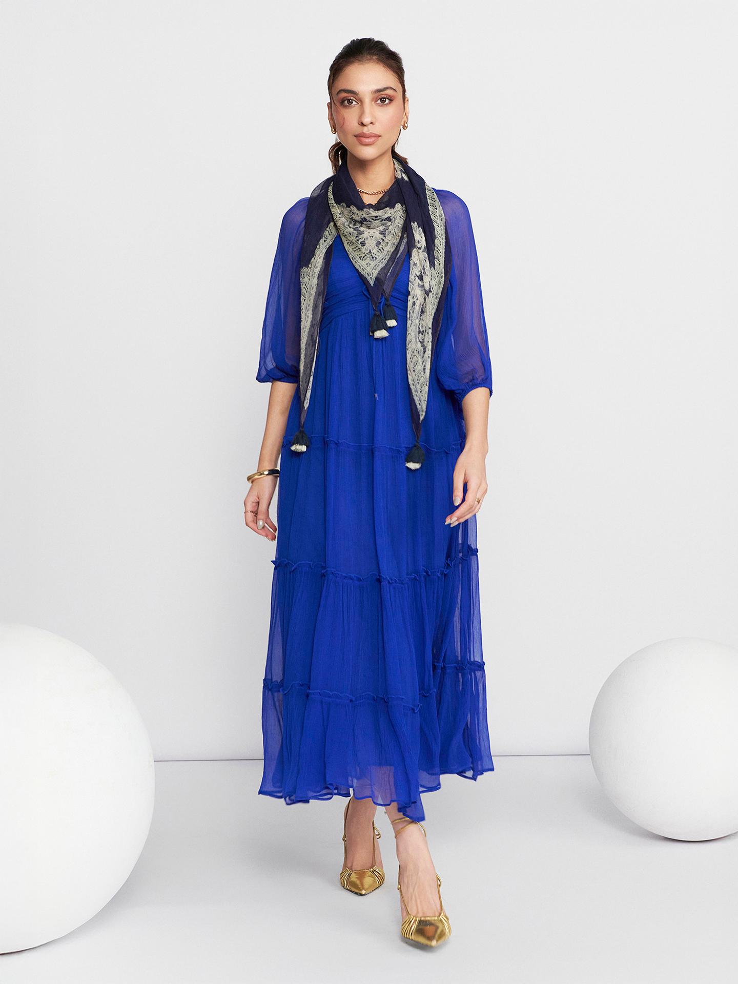Blue Imara Long Dress