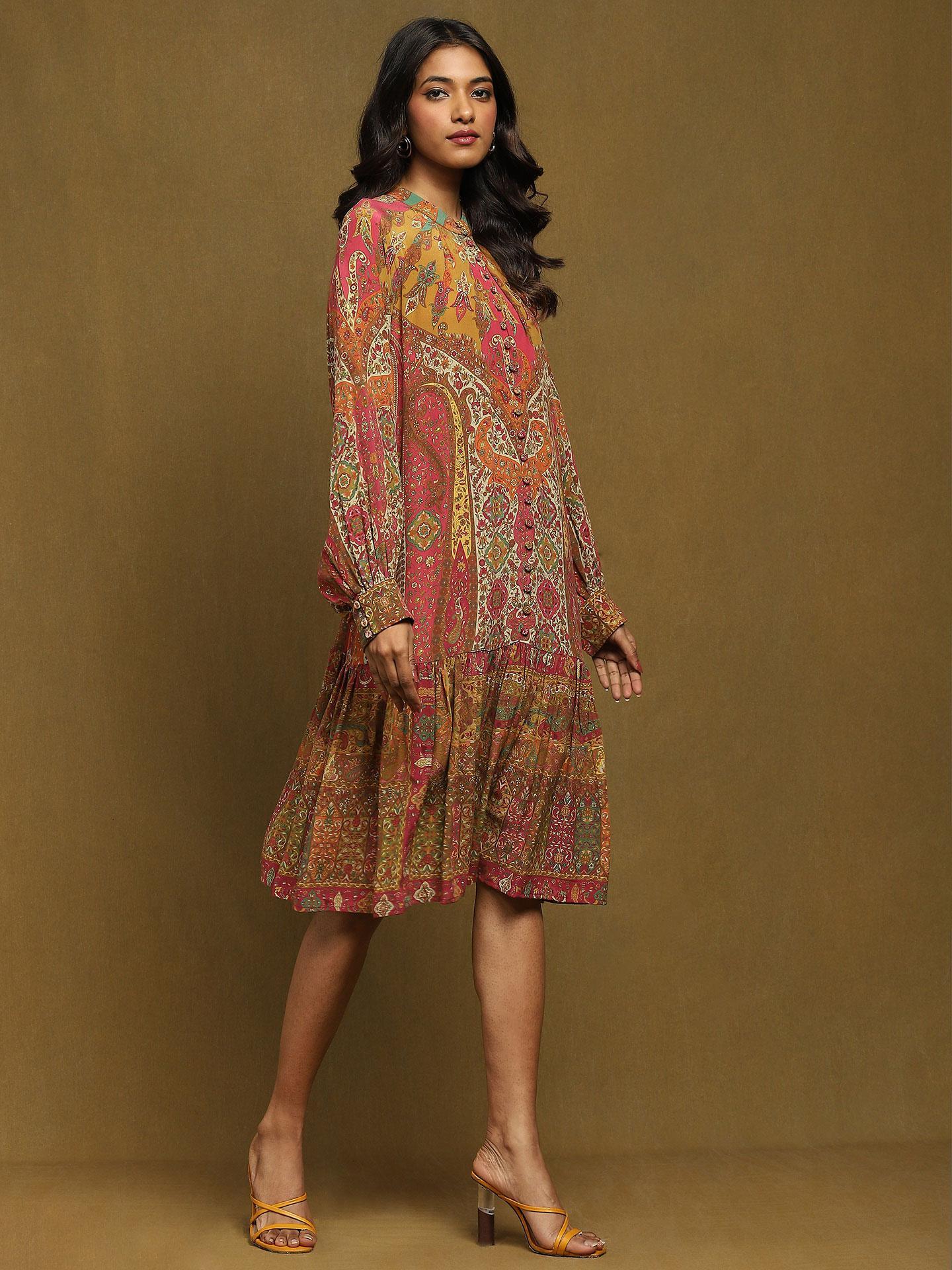 Multi Jaisalmer Shift Dress